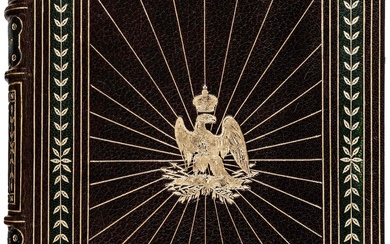 Reliures - Richard, A. (Capitaine). La Garde (1854-1870). Ouvrage illustré. Avec 8 planches en couleurs...