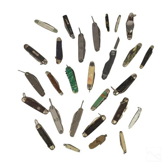Remington & Other Makers 28 Pocket Knives & Tools