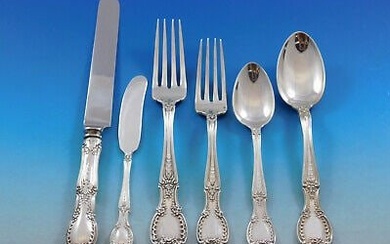 Richelieu by Tiffany Sterling Silver Flatware Set 12 Service 75 pieces