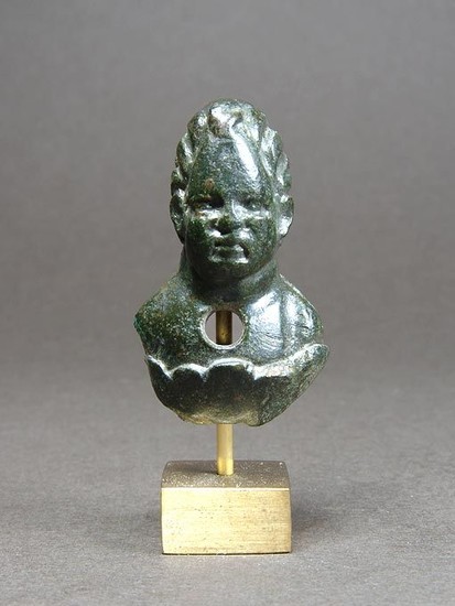 Roman Bronze Eros Child Appliqué