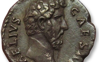 Roman Empire. Aelius (AD 136-138). Silver Denarius,Rome mint 136-138 A.D. - scarce & with old Dutch provenance