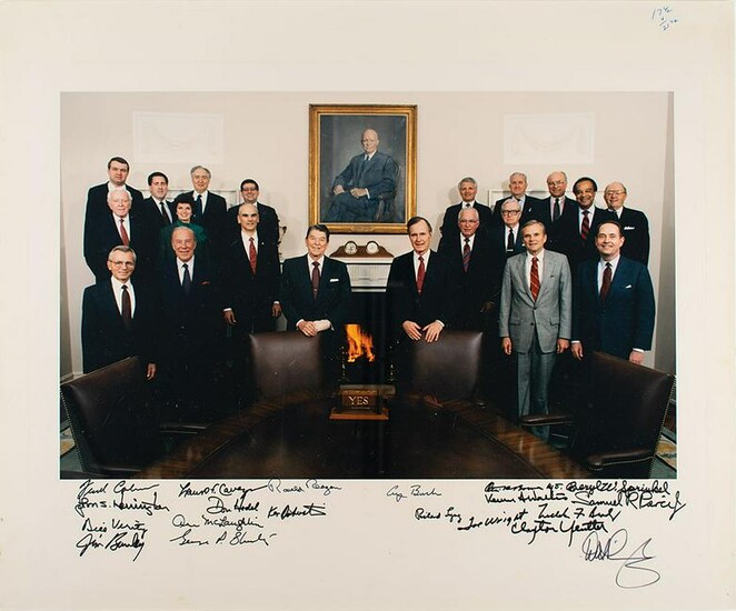 Ronald Reagan and Cabinet