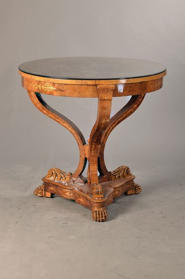 Round table, after Italian model, 20th c.,...