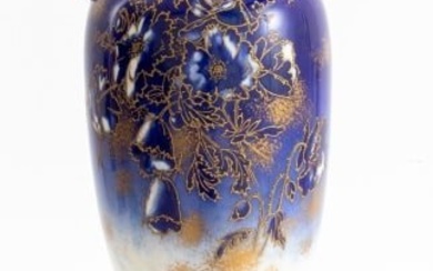 Royal Vienna Style Porcelain Urn-Form Vase