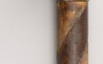 STAN SPARRE CARVED AND PAINTED WOODEN WALKING STICK East Falmouth, Massachusetts, 1923-2011 Length