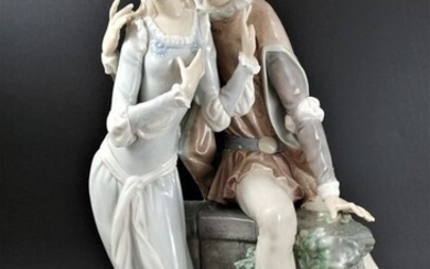 Salvador Furió - Lladro - Figurine, Romeo and Juliet - Porcelain