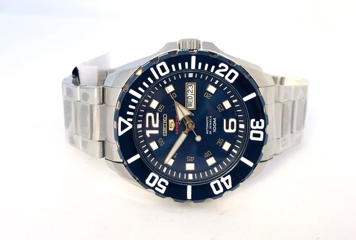 Seiko - Baby Monster (Blue) Automatic Diver Watch- SRPB37K1 - Men - 2011-present