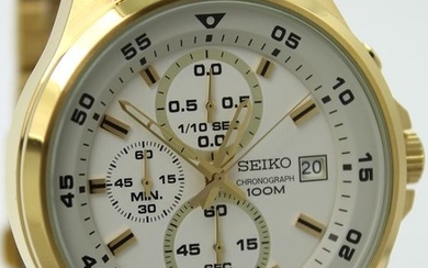 Seiko - 'NO RESERVE PRICE' Chronograph - New & Boxed - Men - 2011-present