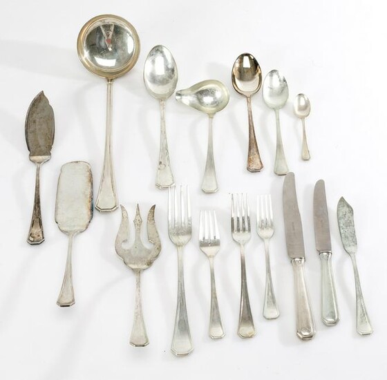 Silver cutlery missing a piece