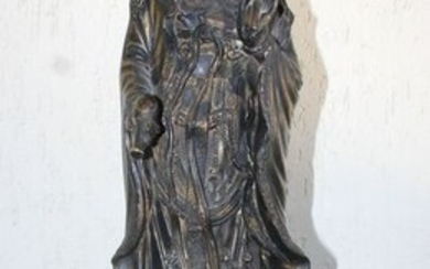 Statue - Patinated bronze - Thailand - Late 20th century