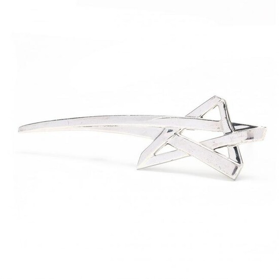 Sterling Silver Shooting Star Brooch, Paloma Picasso