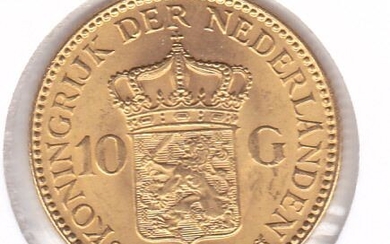 The Netherlands - 10 gulden 1926 Wilhelmina - Gold