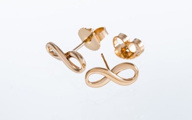 Tiffany Infinity Earrings@ Pink gold - Earrings