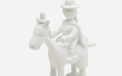 Tom Otternessb.1952, Horse and Rider maquette