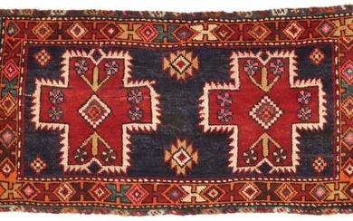 Tribal Geometric Vintage Oriental Rug 15X39 Heriz Serapi Kitchen Decor Carpet
