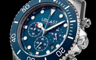 Ublast® - " NO RESERVE PRICE " Match Race Chronograph - UBMRC42BU - No Reserve Price - Men - New