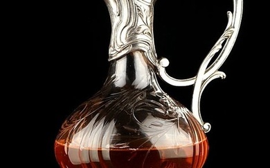 Victor Saglier - Decanter - Silver-plated