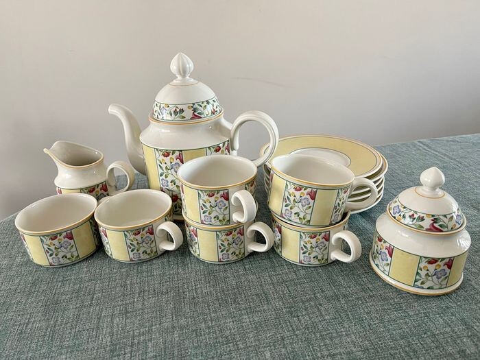 Villeroy & Boch - Tea set for 6 (17) - Porcelain - Virginia