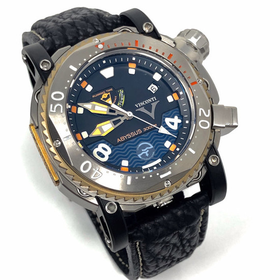 Visconti - Abyssus Pro Dive 3000M Titanium Diver Watch - W108-02-132-1408 "NO RESERVE PRICE" - Men - NEW