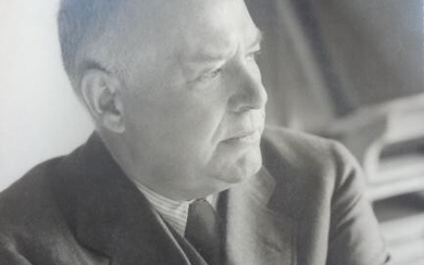 WALLACE STEVENS (ORIGINAL BLACK AND WHITE PHOTOGRAPH) FROM STEVENS' PERSONAL ARTIFACTS