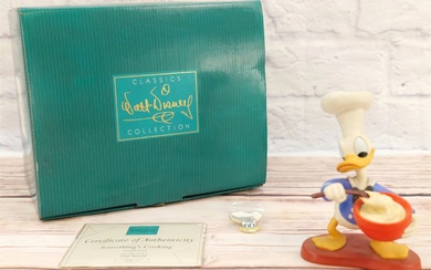 WDCC "Something's Cooking" Donald Duck Figure