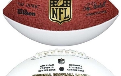 Wilson Official NFL Autograph White Panel Football