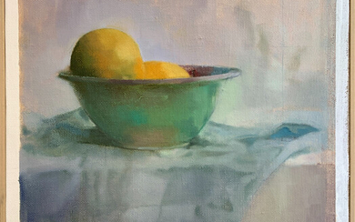 Zohar Tal Inbar, "Two lemons in a bowl" 2020
