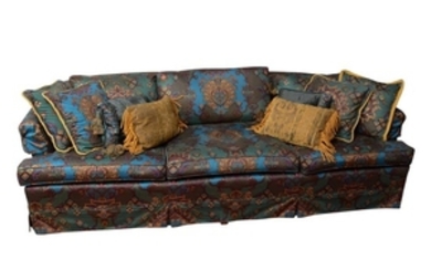 Print Upholstered Sofa