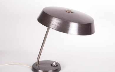 1970s Louis Kalff Style Desk Lamp made in Germany by VEB NARVA Leuchtenbau