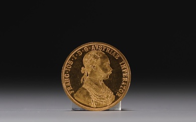 4 Gold ducats Franz Joseph II, Austria - Hungary dated...