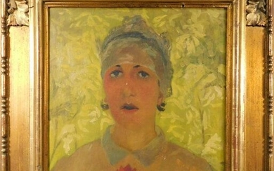 Katalin HINDI SZABÓ (1889 - 1929). Portrait of a