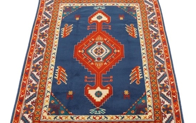 8' x 11'6 Hand-Power Loomed European Pictorial Room Sized Rug, 1990s