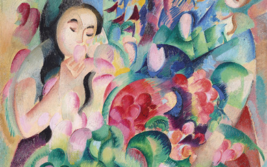 ALICE BAILLY (1872-1938), Fleurs et figures, um 1915
