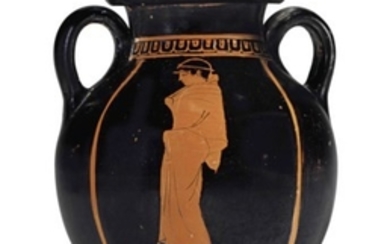 AN ATTIC RED-FIGURED PELIKE, CIRCA 480-460 B.C.