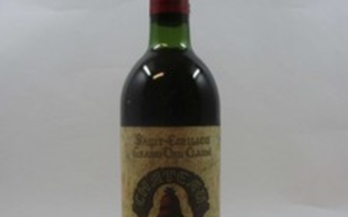1 bouteille CHÂTEAU ANGELUS 1982 GCC Saint Emilion (léger bas