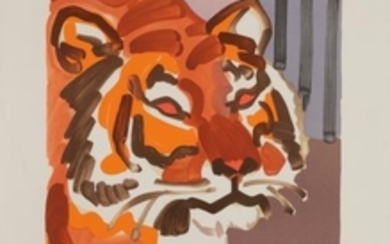 Charles LAPICQUE (1898 1988) Le Tigre, 1961 Lithog…