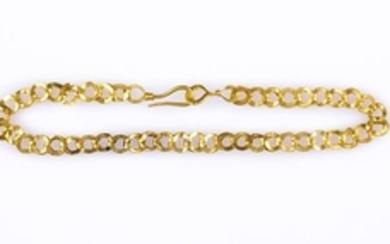 Roman gold infant bracelet 2nd - 3rd century AD; length...