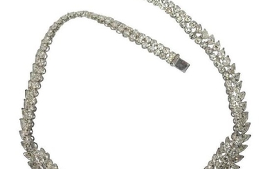Keith Davis Diamond Platinum Necklace