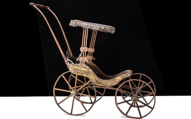 A 19th century American doll’s ‘buggy’ perambulator