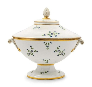 A French Porcelain Tureen and Cover