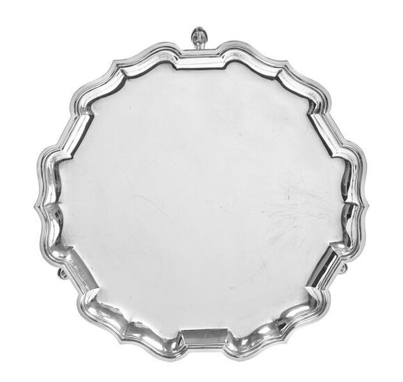 A George V Silver Waiter, by Mappin and Webb, London,...
