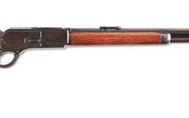 (A) HIGH CONDITION THIRD MODEL WINCHESTER 1876 LEVER ACTION RIFLE.