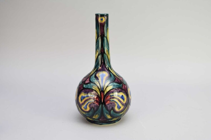 A Hancock and Sons 'Morris ware' vase by George Cartlidge