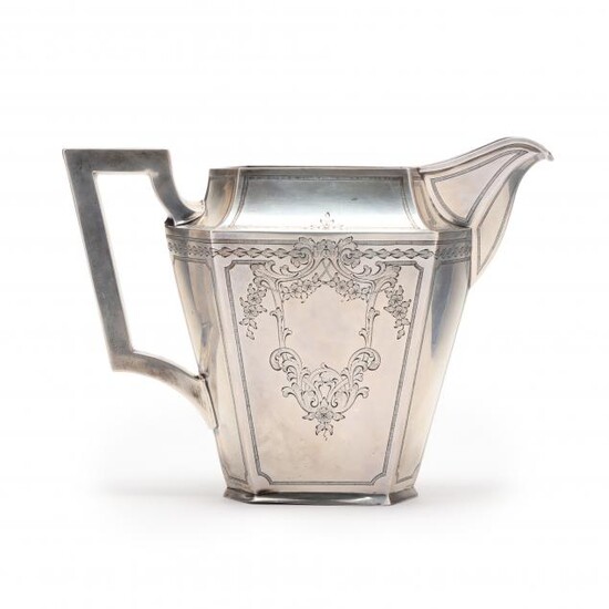 A Sterling Silver Water Pitcher
