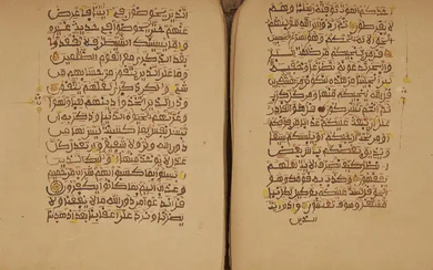 A West African Qur'an, Senegambia, late 19th-early 20th century Arabic manuscript on...