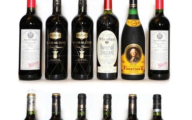 A collection of Rioja wines
