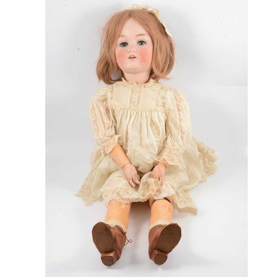 A large Kley & Hahn 'Walkure' bisque head doll.