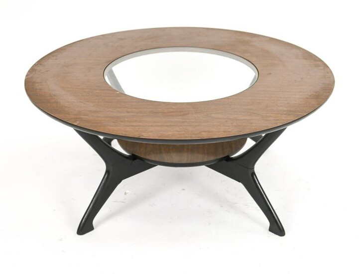 ADRIAN PEARSALL STYLE ROUND COFFEE TABLE
