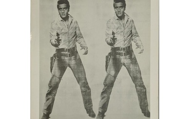 AFTER ANDY WARHOL, 'Double Elvis', offset printed in France ...