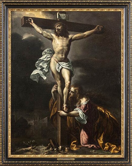 ANTONIO TRIVA (Reggio Emilia, 1626 - Munich), ATTRIBUTED TO Crucified...